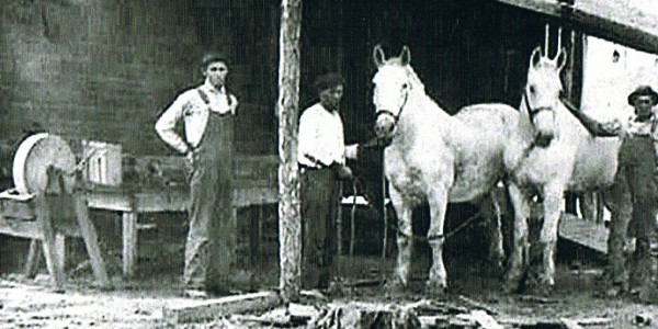Blackie Mayes Blacksmith Shop 1920s