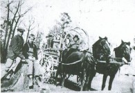 Horse Team And Wagon