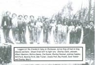 Loggers At Standard Camp