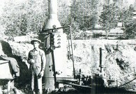 Man In Oil Field