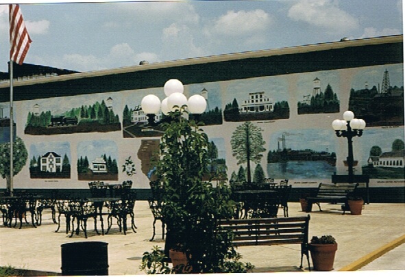 Historical Mural Painted 1995